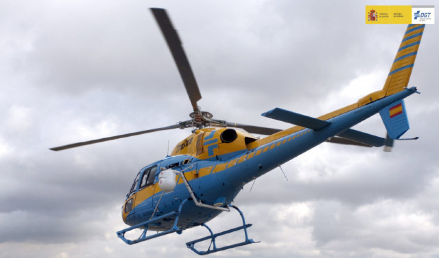 En libertad el piloto del helicóptero de la DGT detenido por positivo en drogas