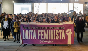 Actos del 8-M en Arousa