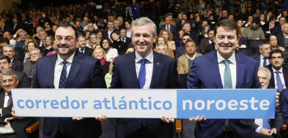 La Xunta pide al Gobierno multiplicar por ocho la inversión del Corredor Noroeste