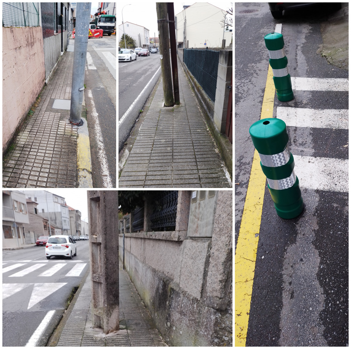 Accesibilidad calles O Grove