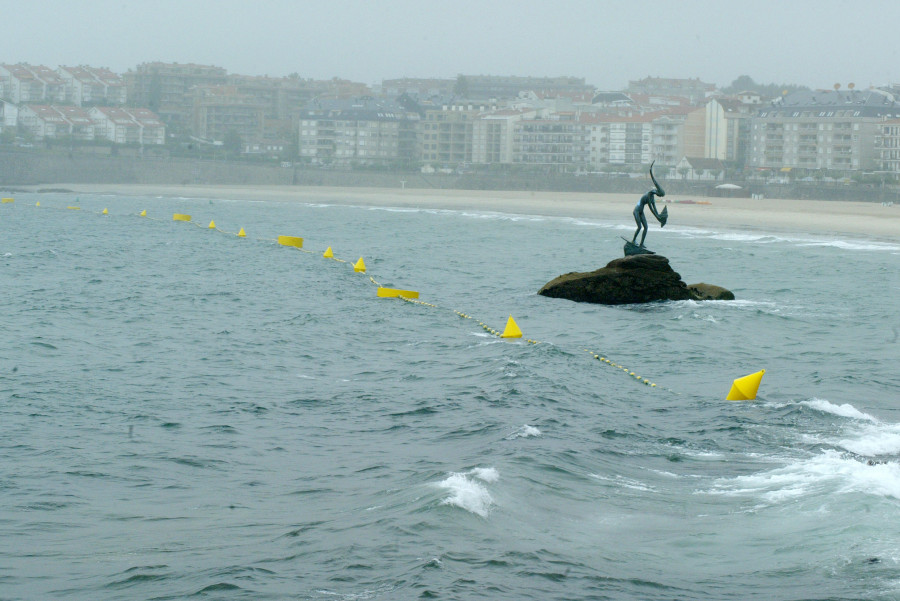 Sanxenxo adelanta el balizamiento de las playas de Panadeira, Silgar, Canelas y Caneliñas para Semana Santa