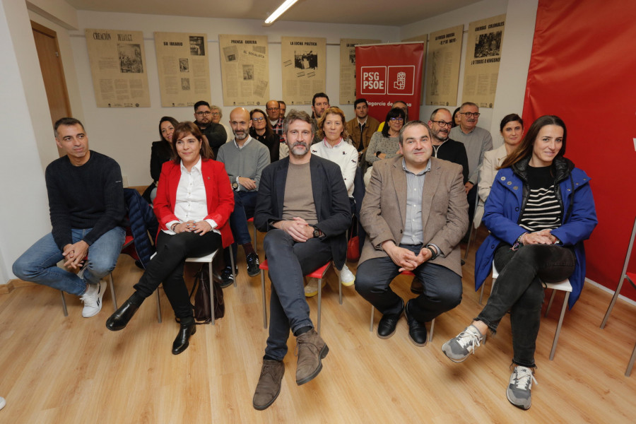 Estos son los nombres que conforman la candidatura del PSOE de Vilagarcía