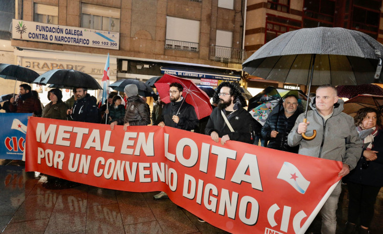 La CIG se manifiesta en Vilagarcía por el Día da Clase Obreira Galega