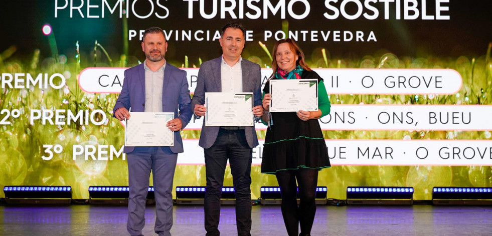 El Camping Paisaxe II de San Vicente de O Grove se alza con el premio Turismo Sostible de la Diputación