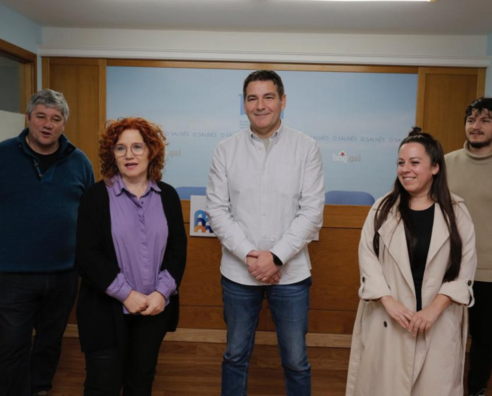 Manuel Suárez candidato alcaldía BNG A Illa de Arousa presentación elecciones municipales