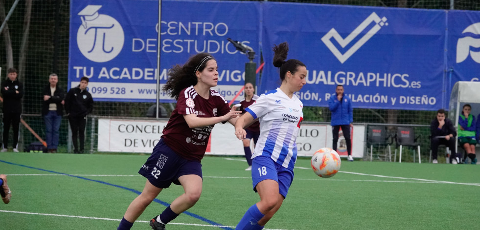 El Viajes InterRías FF se deja remontar al final  en Vigo y cae a descenso