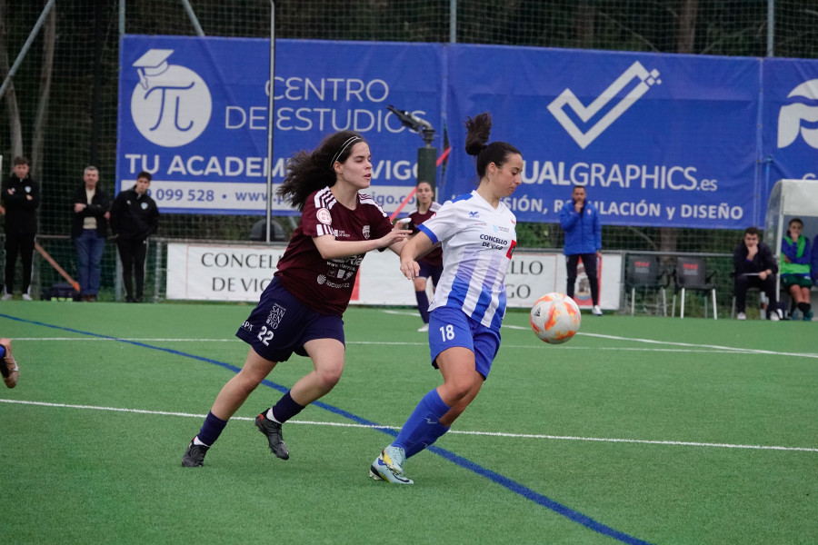 El Viajes InterRías FF se deja remontar al final  en Vigo y cae a descenso