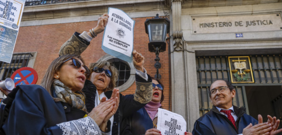 Los letrados judiciales piden la intervención de Hacienda en la negociación