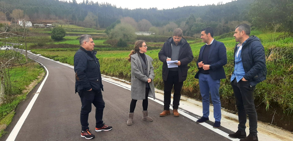 La Xunta destina 803.000 euros a la mejora de caminos rurales en O Salnés y en Ulla-Umia