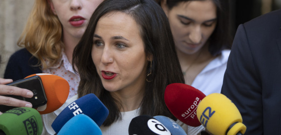 Belarra propone que Vox reciba solo réplicas de mujeres en la moción