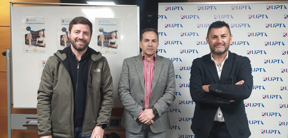 UPTA asesorará negocio por negocio en O Salnés sobre ayudas a la digitalización