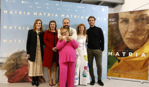 Photocall en Vilanova para el estreno de Matria