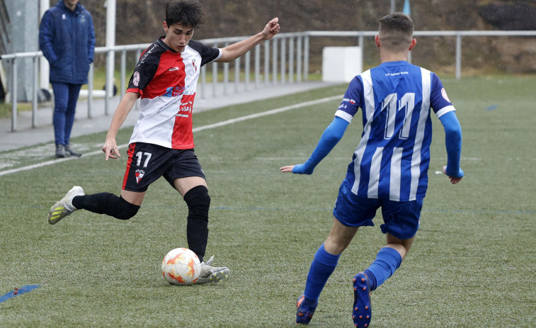 El Arosa juvenil visita en Gijón al Sporting, segundo clasificado