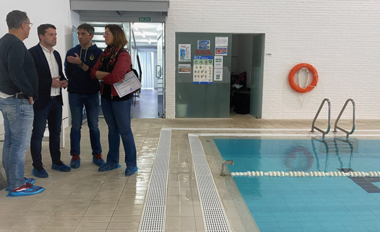 La Federación Galega de Natación confirma la homologación de la piscina de A Cachada para albergar competición oficial