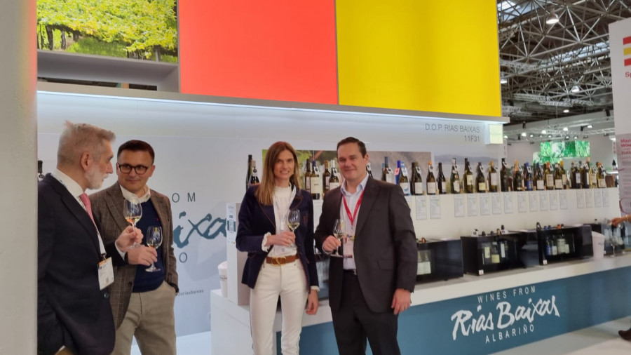 Así se promociona la DO Rías Baixas en la feria más importante de Europa