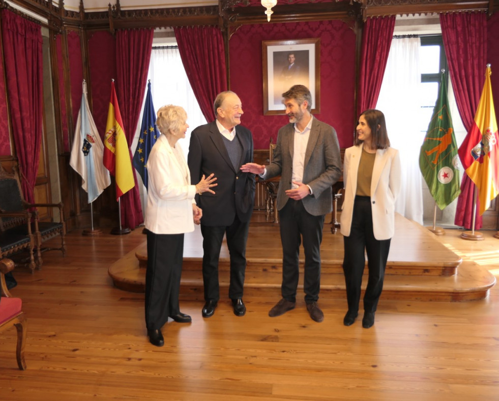 Jorge martinez vazquez recibimiento alcalde alberto varela concello vilagarcía real academia de la ciencia