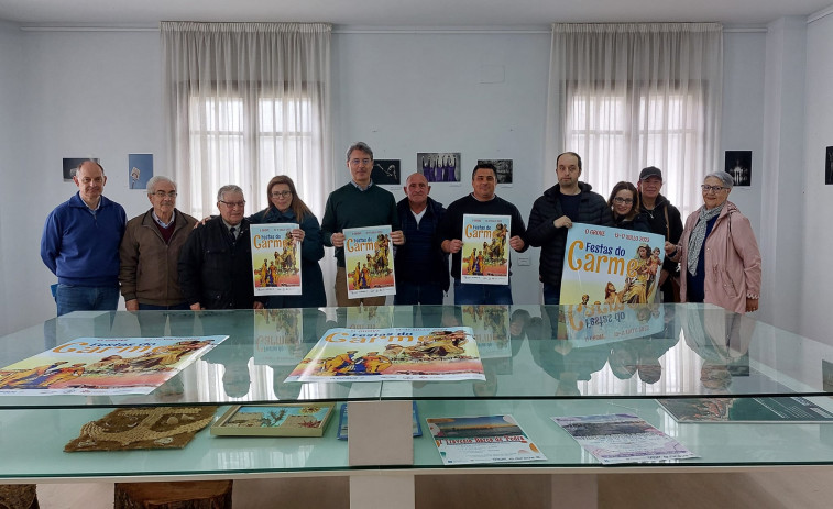 La comisión de fiestas de San Martiño asume la organización de los festejos de la Virxe do Carme de O Grove