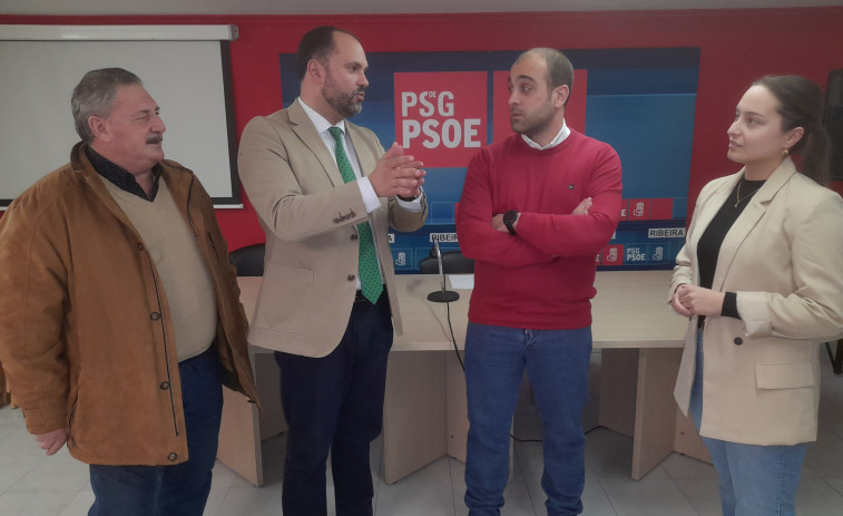 El PSOE de Ribeira concurrirá a las elecciones con una candidatura renovada en su práctica totalidad