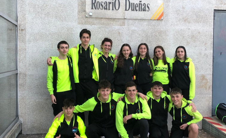 El Salvamento Vilagarcía regresa cargado de medallas del Campeonato Gallego