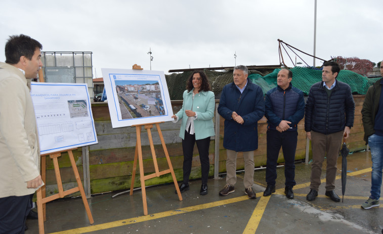 El puerto de Sanxenxo contará con departamentos para que los pescadores guarden sus aparejos