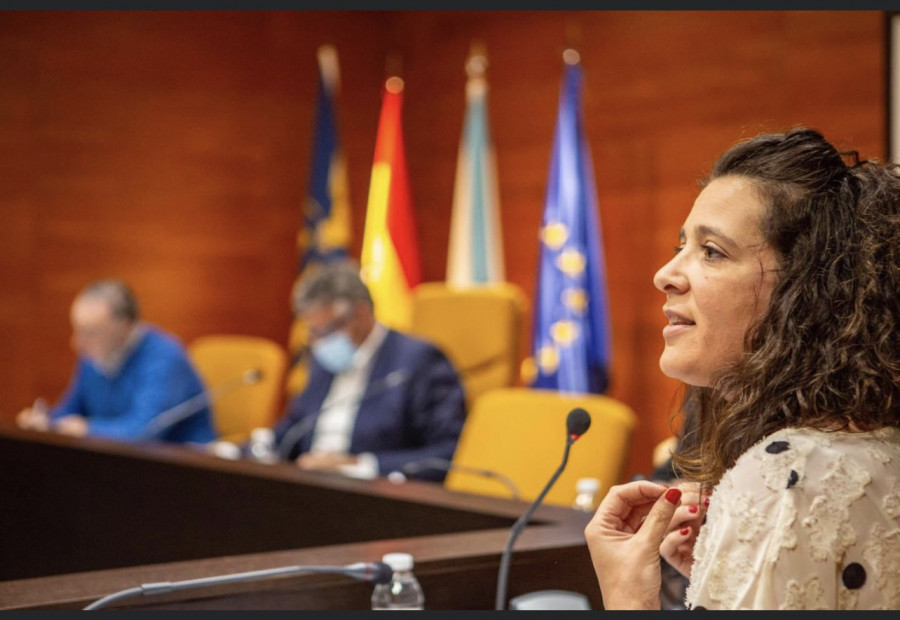 La portavoz de Ciudadanos Sanxenxo, Vanessa Rodríguez Búa, anuncia su retirada de la política activa