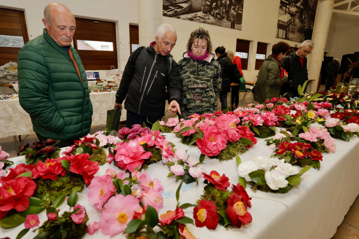 Asistentes a la Mostra da Camelia de Cambados