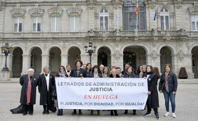 Los letrados de Justicia desconvocan la huelga