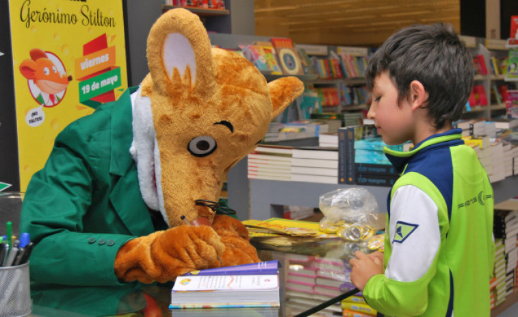 Geronimo Stilton, veinte años de éxito y diez millones de libros vendidos en España