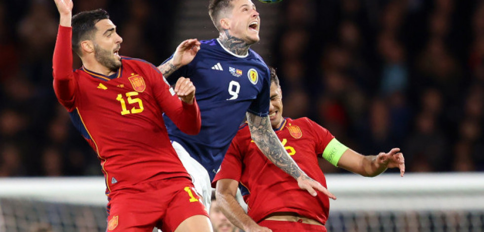 Escocia se coloca primera y provoca que España se sonroje