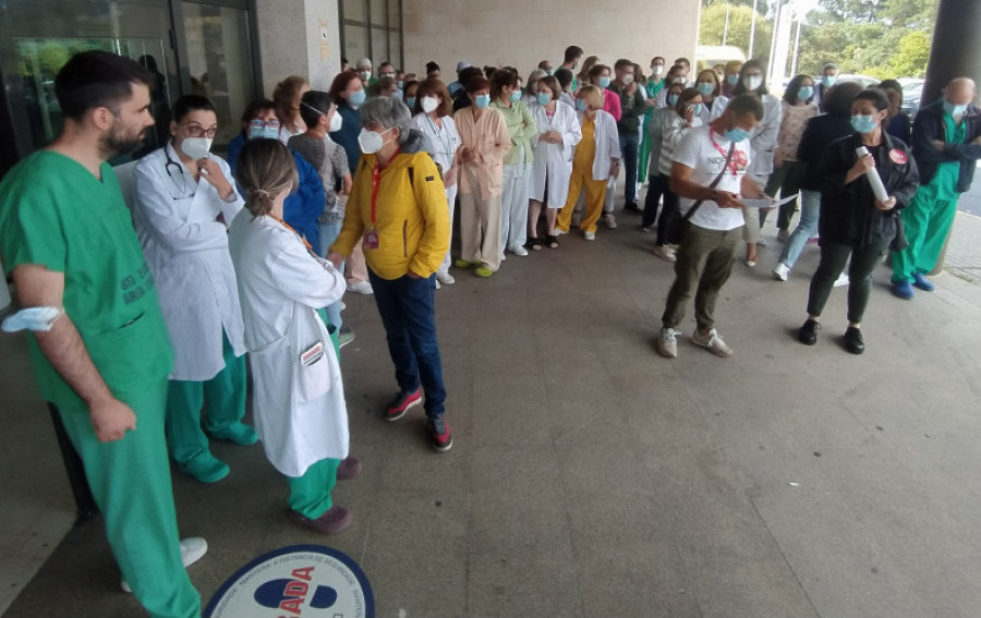 Convocan una concentración en el Hospital do Barbanza en protesta por la precariedad de dicho centro