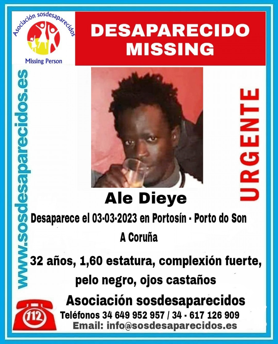 Desaparecido un joven de 32 años en Porto do Son