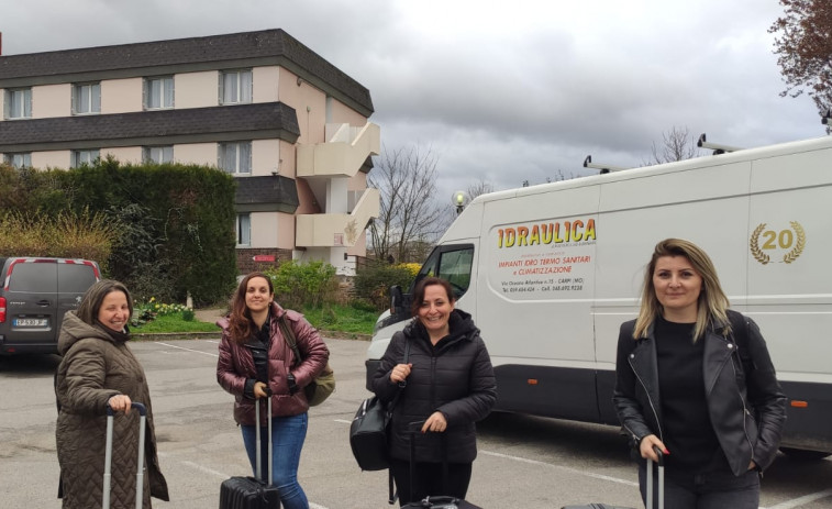 Dos profesoras del CPI Progreso de Catoira participan en un encuentro cultural en Francia