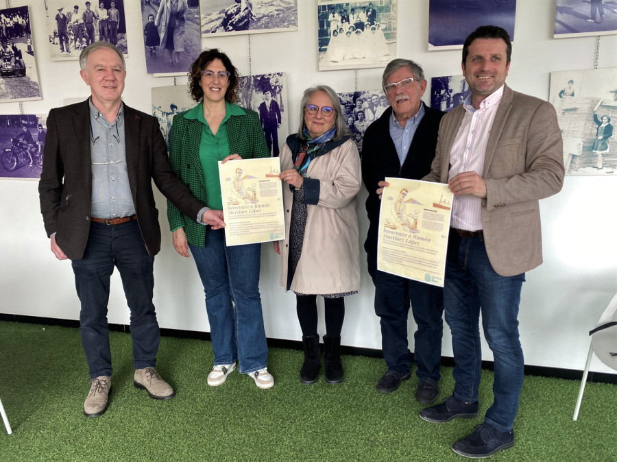 Boiro homenajeará el martes a Ramón Martínez López coincidiendo con el 116º aniversario de su nacimiento