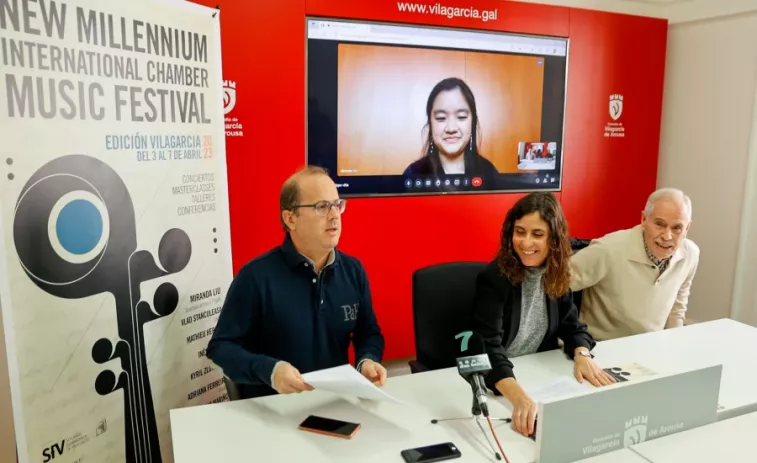 Miranda Liu y Georgy Tchaidze inauguran los conciertos del festival internacional de música de cámara New Millenium