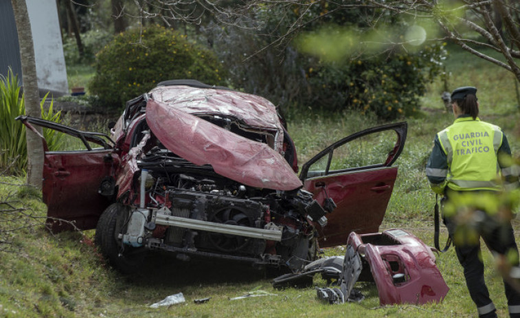 El conductor del accidente de Xove en el que murieron cuatro jóvenes da positivo en alcohol