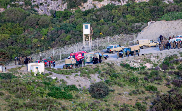 Marruecos contiene a 200 inmigrantes que iban a la frontera española de Ceuta