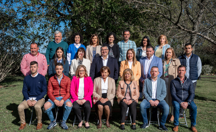 Esta es la lista del PP en Ribadumia: Llena de incorporaciones de IR y con Mar Rey de número dos