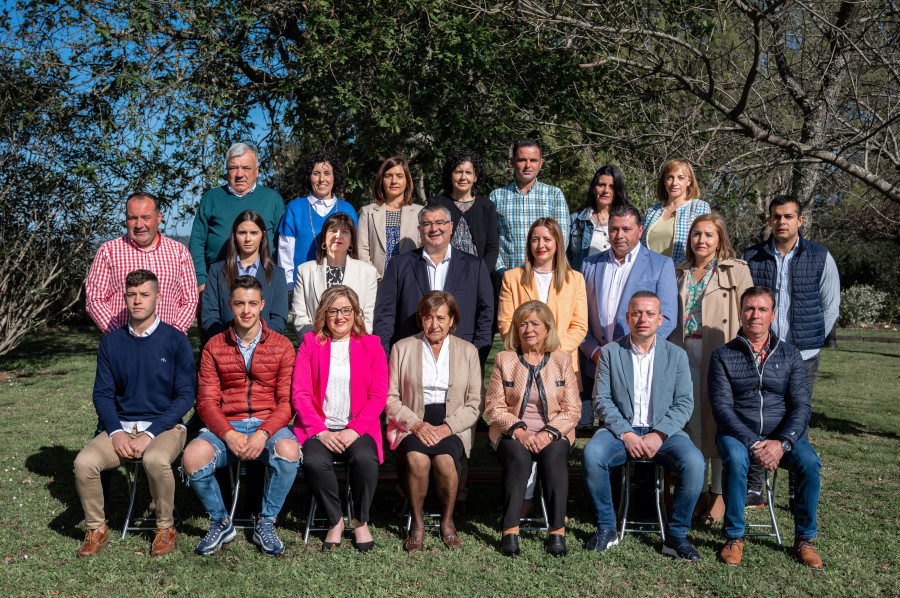 Esta es la lista del PP en Ribadumia: Llena de incorporaciones de IR y con Mar Rey de número dos