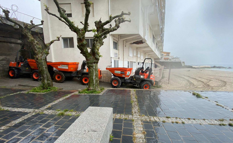 Nauta Sanxenxo acometerá la reposición de arena de las playas de A Carabuxeira y Lavapanos