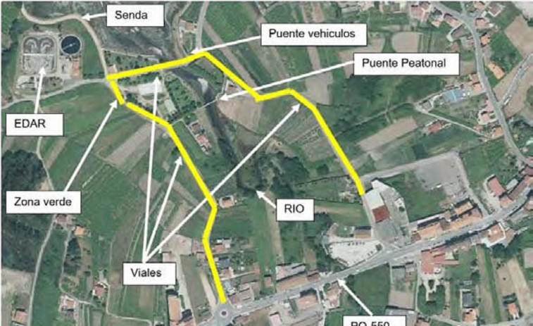 Meaño proyecta una nueva senda desde Ponte Dena de más de 800.000 euros