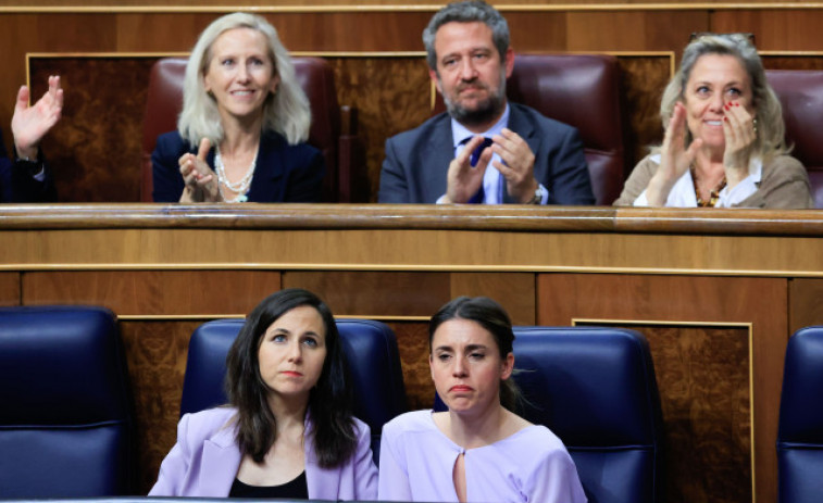 El PSOE saca la reforma del sí es sí con el PP y entre críticas de sus socios