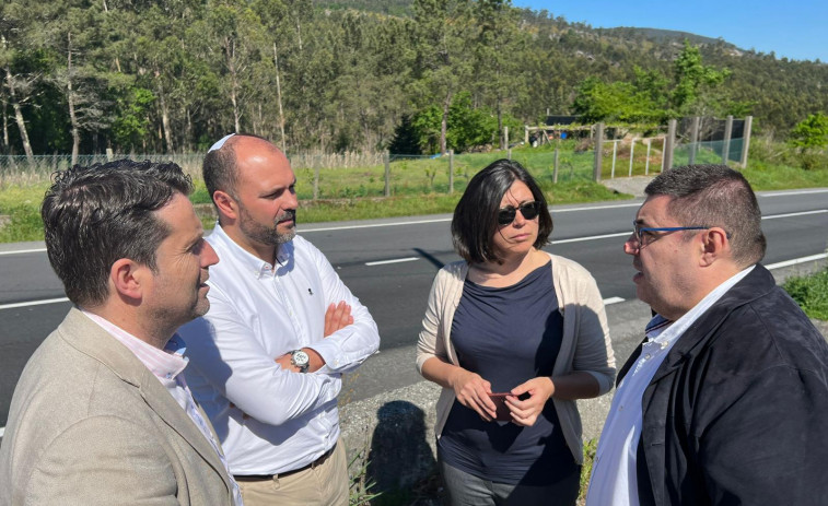 El grupo provincial socialista propondrá a la Diputación la mejora de la carretera DP-1105, de Boiro a Noia
