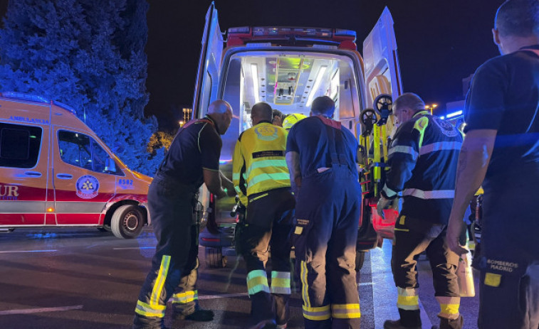 Dos muertos y diez heridos en un incendio en un restaurante de Madrid