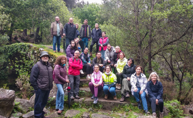 Una ruta para conocer el origen del río Pedras y su paisaje desde una perspectiva diferente