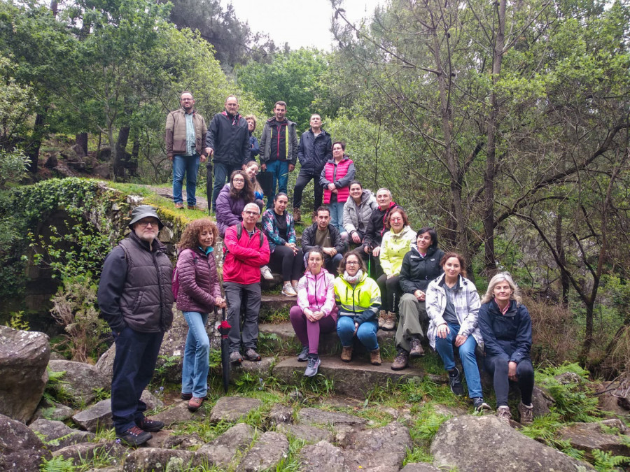 Una ruta para conocer el origen del río Pedras y su paisaje desde una perspectiva diferente