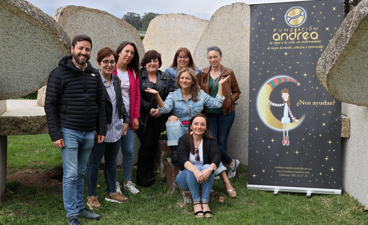 As Saíñas de Castrelo prepara mil dorsales para su VII Andaina Solidaria en favor de la Fundación Andrea
