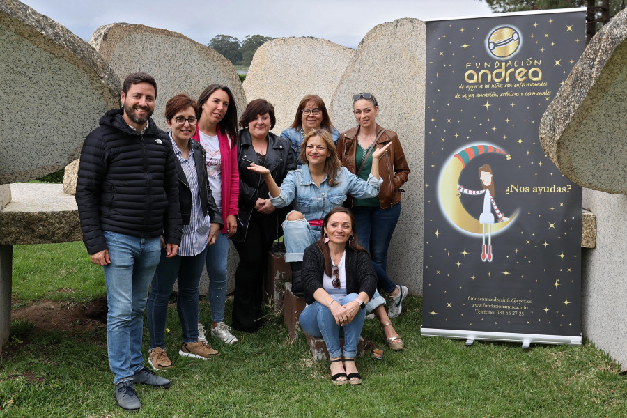 As Saíñas de Castrelo prepara mil dorsales para su VII Andaina Solidaria en favor de la Fundación Andrea