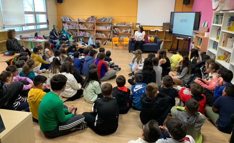 El CEIP de Palmeira acoge la presentación del libro 