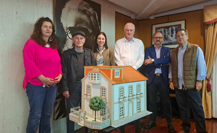 El Museo Valle-Inclán de A Pobra estrena maqueta de Villa Eugenia tras la donación de Manuel Martínez Rodiño