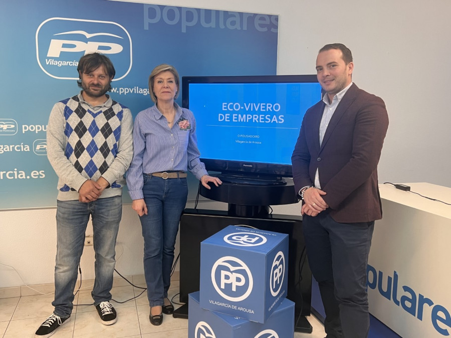 Un vivero de empresas en O Pousadoiro: La apuesta para emprendedores del Partido Popular